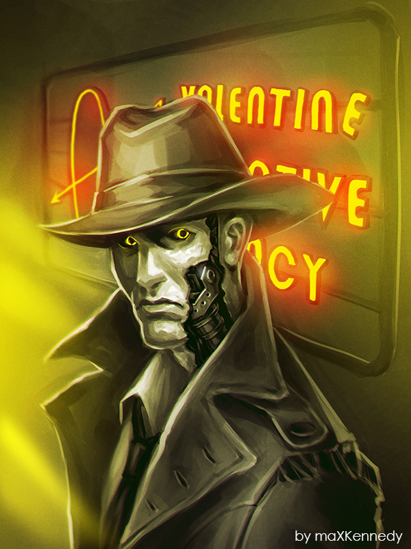 Fallout 4 - Nick Valentine sketch