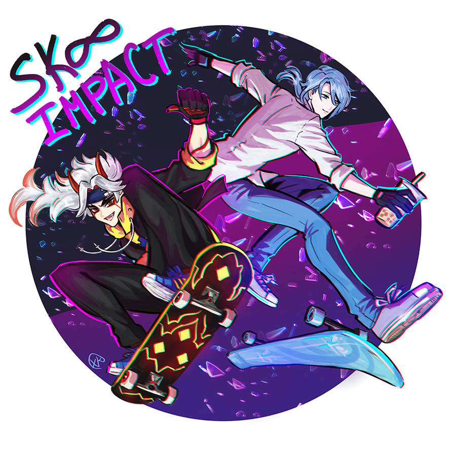 Genshin Impact x Sk8 the Infinity by maXKennedy on DeviantArt