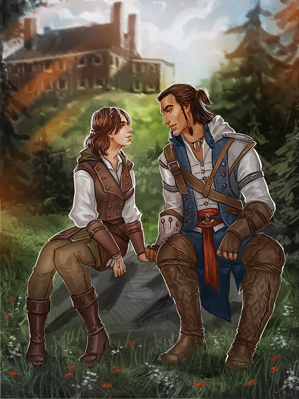 Assassin's Creed 3: Connor colored by alexasrosa on deviantART
