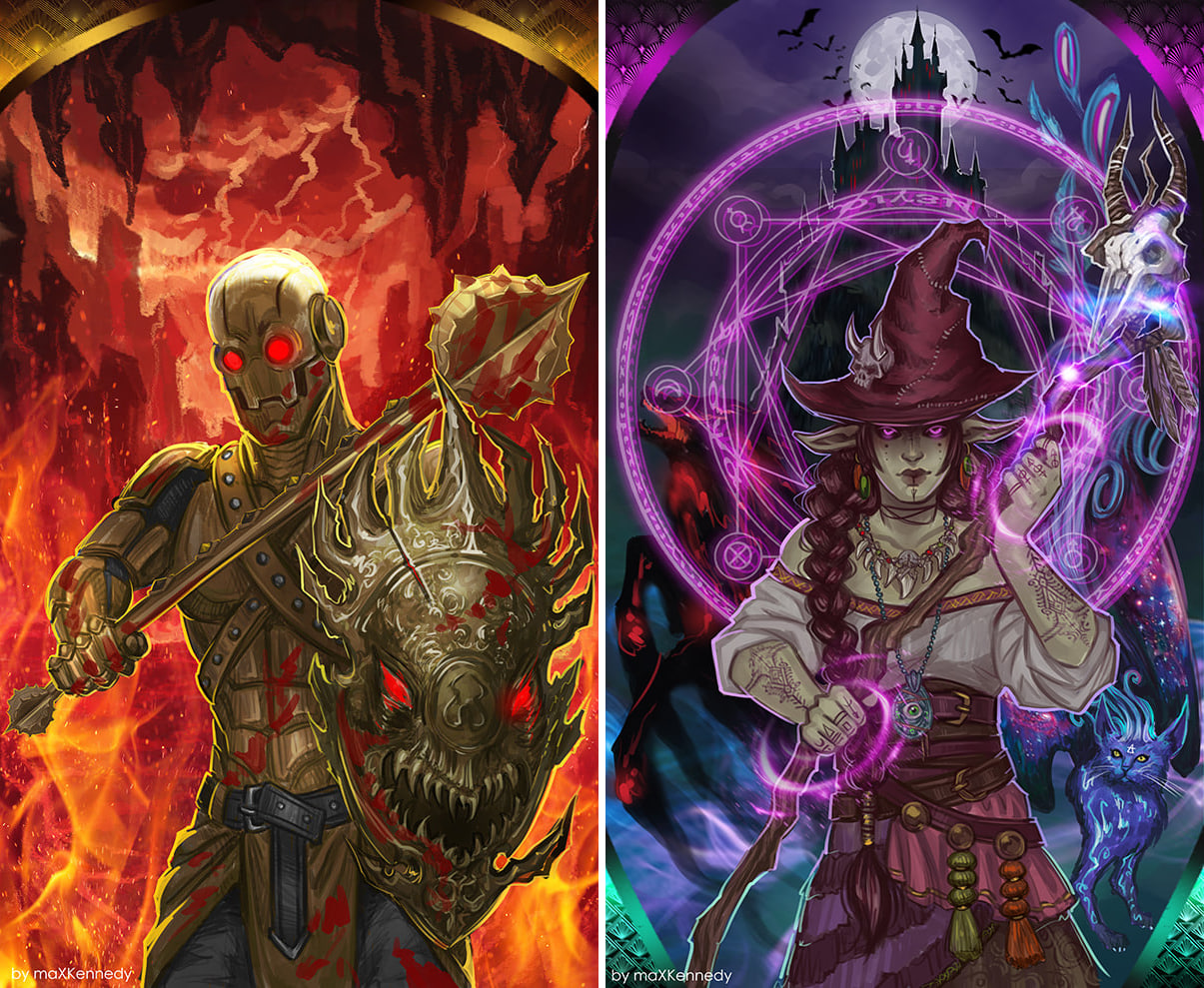 Kenneth Dnd DnD Original Characters Commission - 2 by maXKennedy on DeviantArt