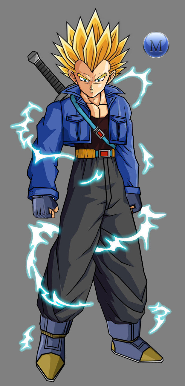 Trunkgeta Future trunks and vegeta dbgt fusion by el-lobo-gris on DeviantArt