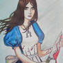 Dibujo de Alice del juego Alice madness returns