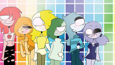 Colorhumans! by azaface726 on DeviantArt