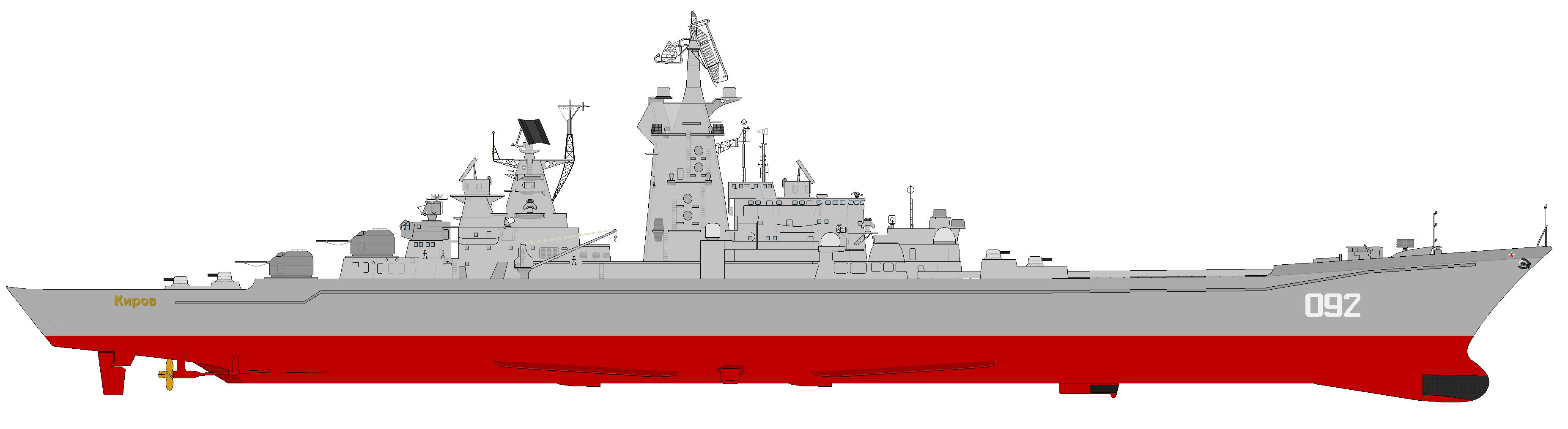 Project 1144 Orlan RFS Kirov by TakasugiEisaku on DeviantArt