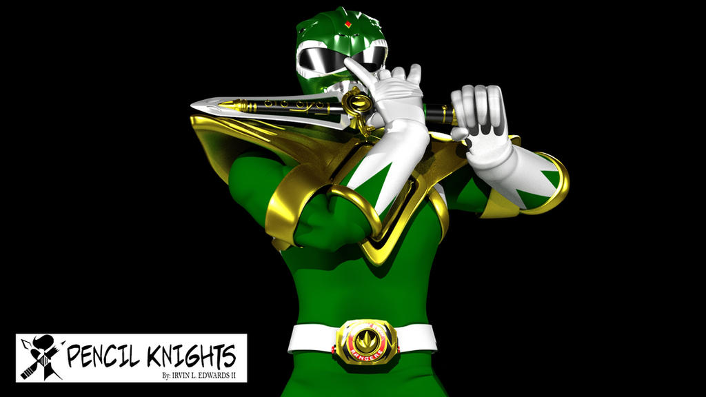 Green Ranger Backhand Green Ranger(6) by civilzap on DeviantArt