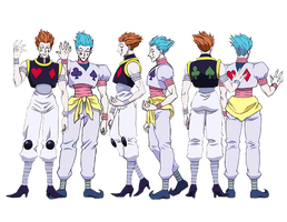 2011 Hisoka Character Design (with 1999 colors)
