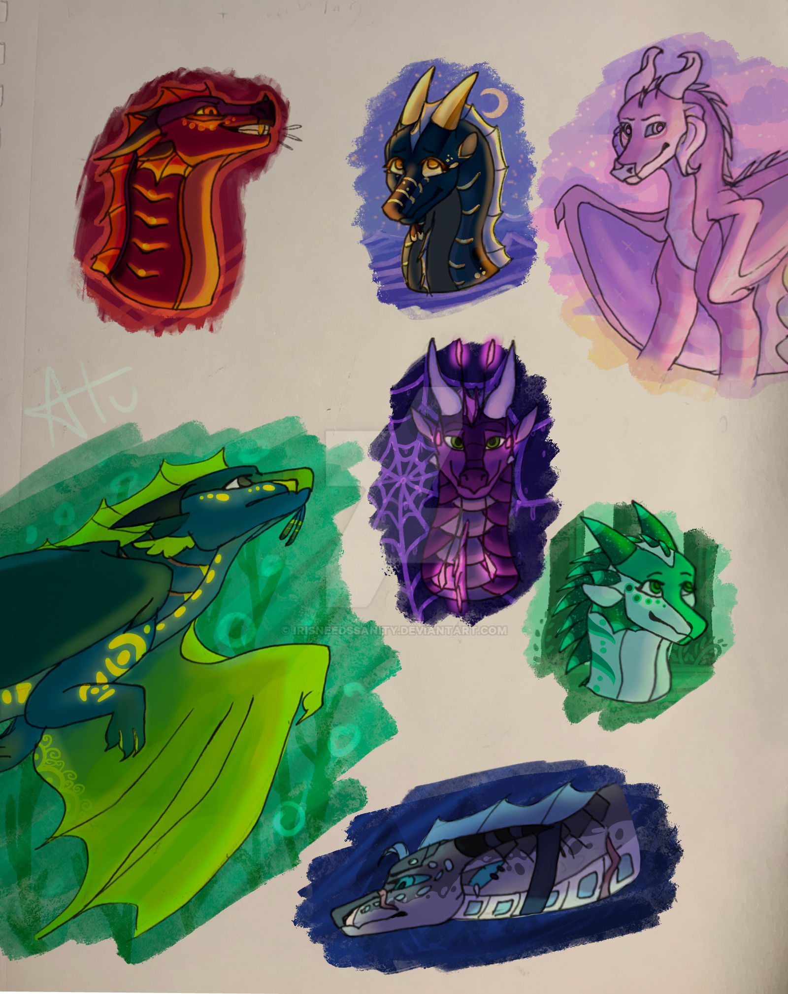 Art Fight // Mass Attack 3 by IrisNeedsSanity on DeviantArt