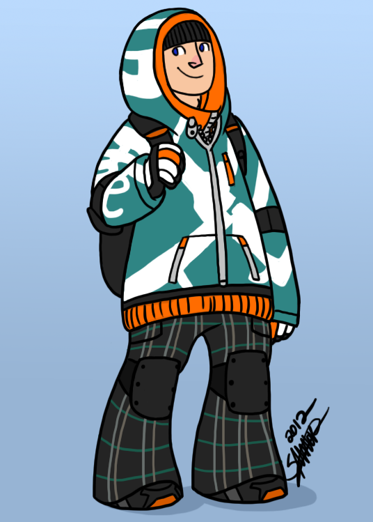 SSX Cartoons: Mac Fraser