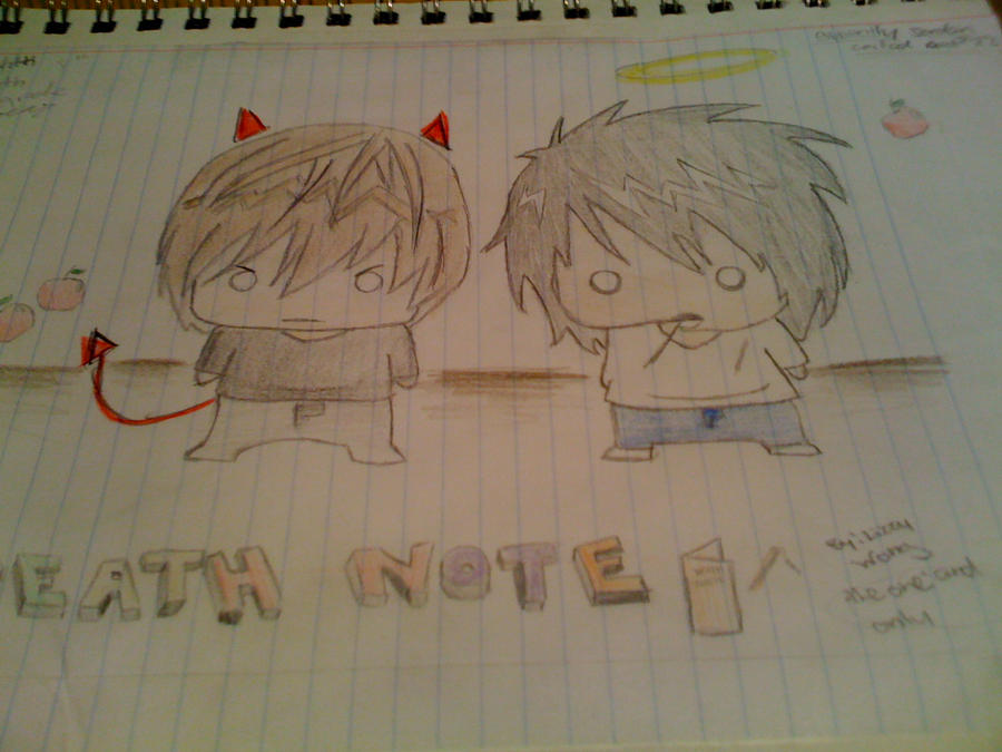 Deviantart Mr Note death note by carmal00popcorn on DeviantArt