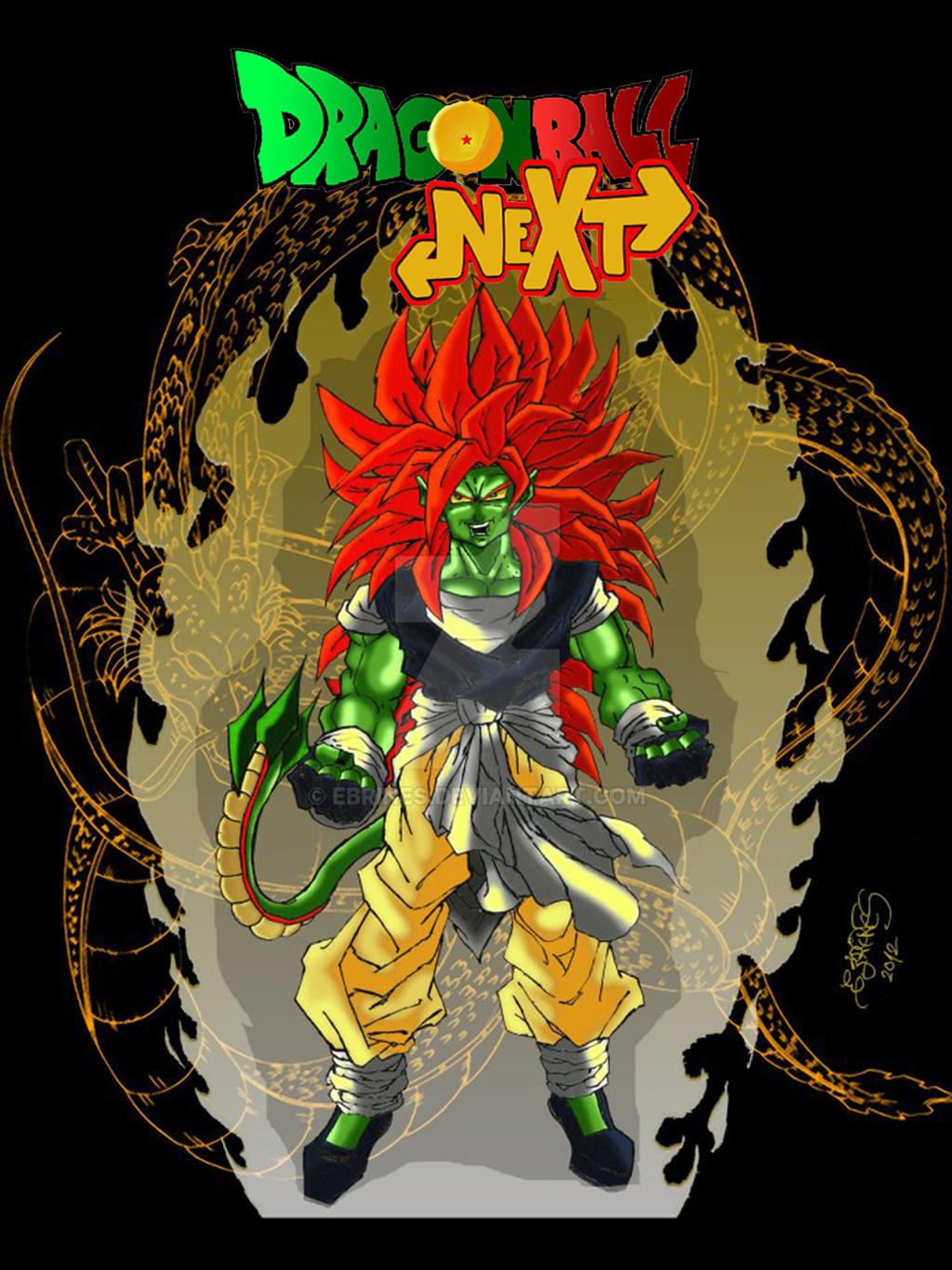 1 Shenku Fusion Goku Shenron by EBRINES on DeviantArt