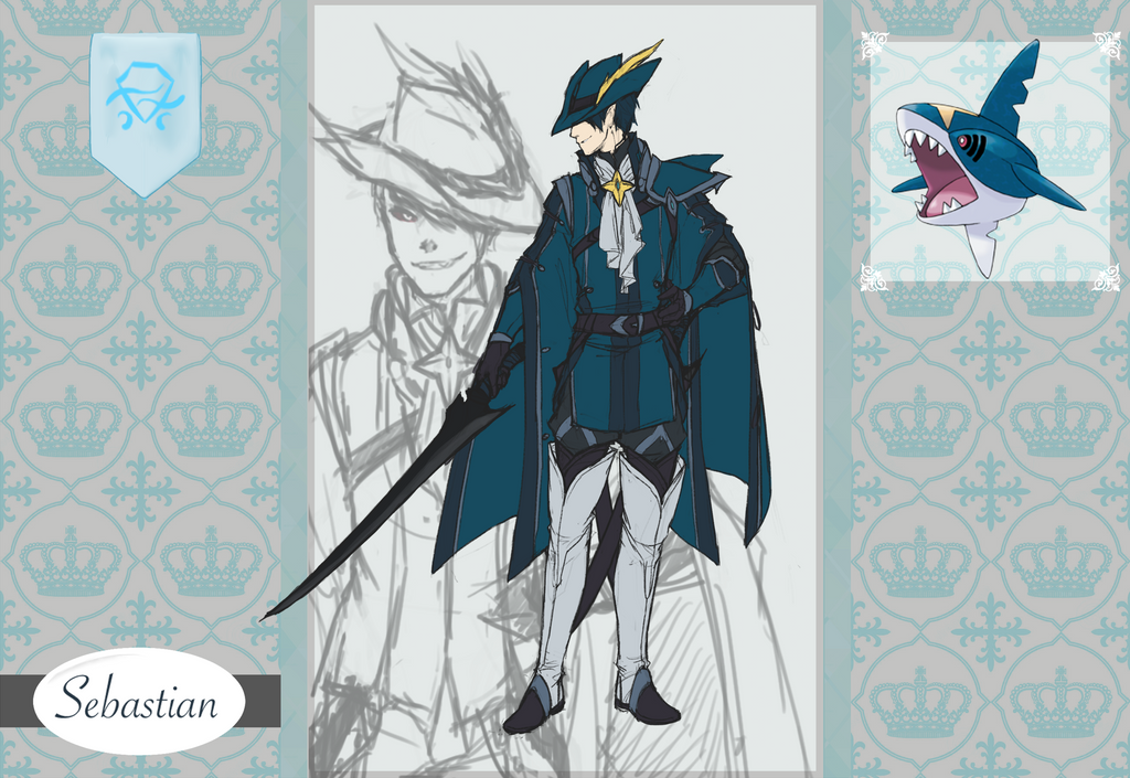 Poke-Ren: Sebastian by Mokkun-Way