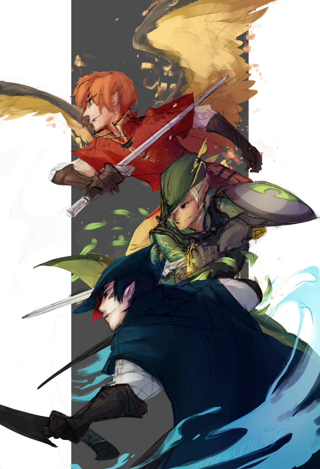 P-Ren Sketchtober: Blade by Mokkun-Way