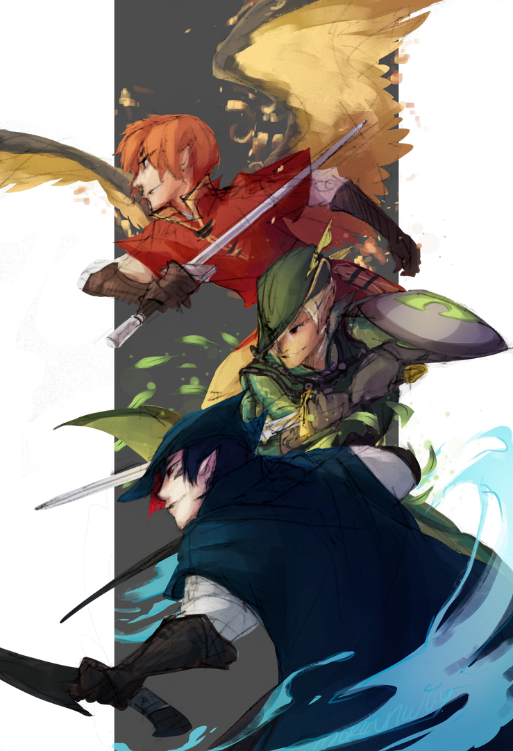 P-Ren Sketchtober: Blade by Mokkun-Way