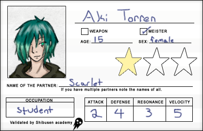 Student ID - Aki Torren