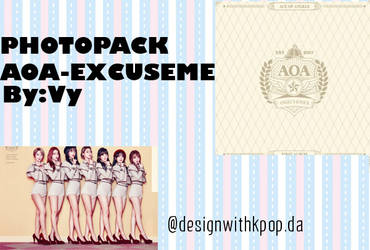 [Photopack 1 ] Excuseme AOA Cut MV By V