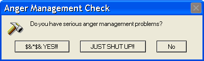 Anger Management Check