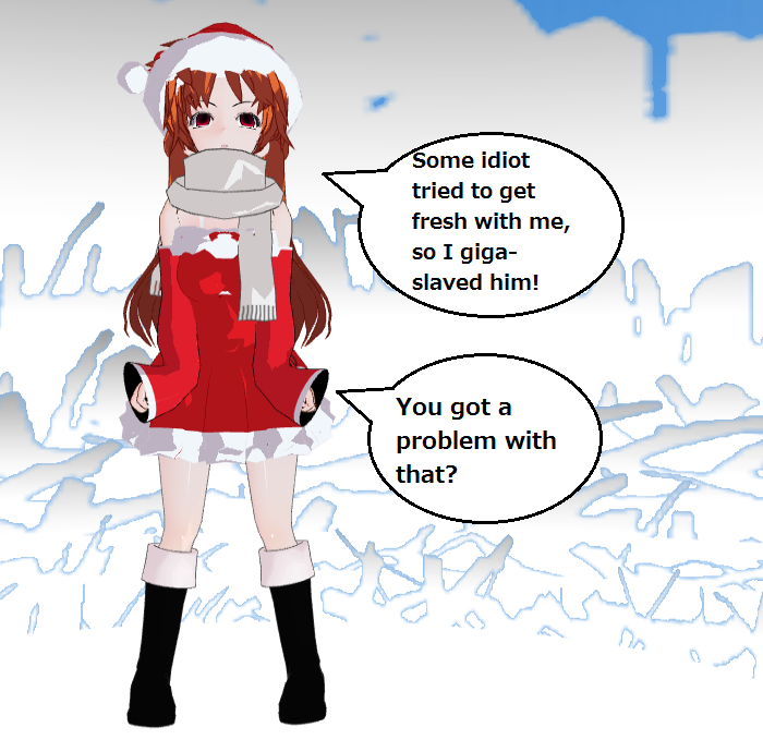 Lina Inverse Santa's Helper