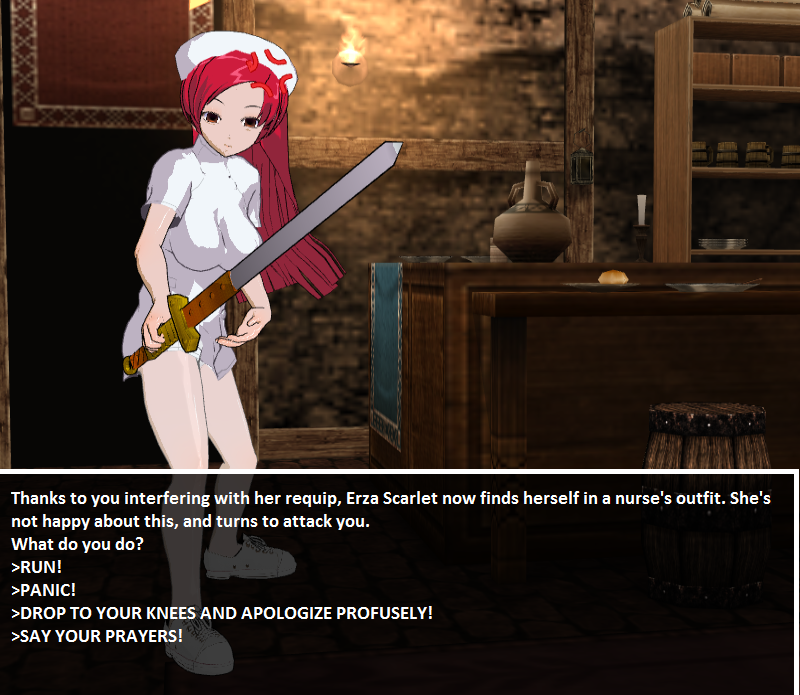 Erza Scarlet fake screenshot