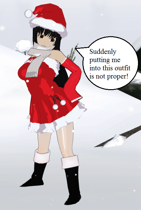 Yui Kotegawa Santa's Helper