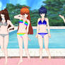 Nanyo Academy Girls Bikinis