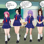 Koihime Musou girls schoolgirls