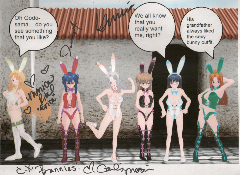 Campione! Girls Chai bunny outfit