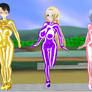 Queens Blade secondary girls bodysuits