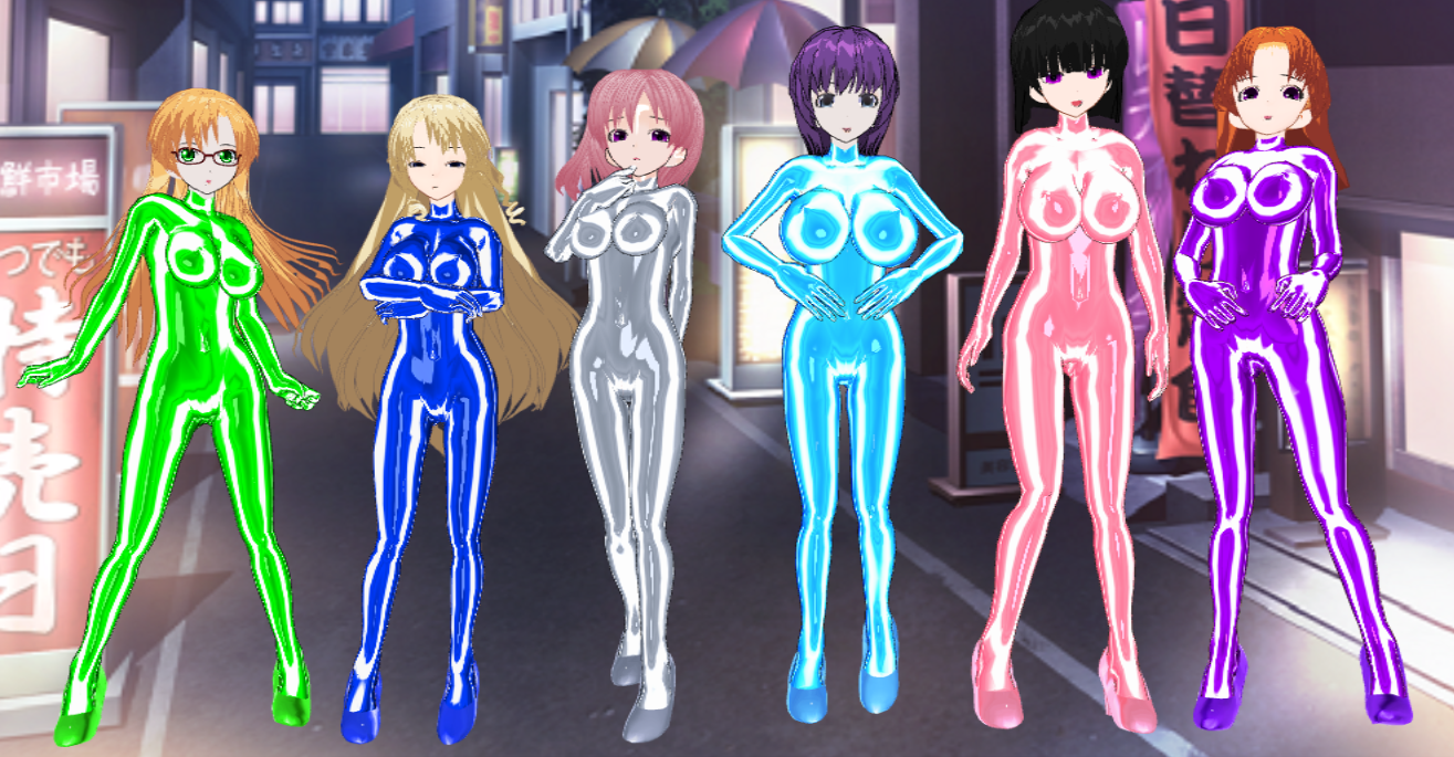 Mankitsu Happening Girls bodysuits