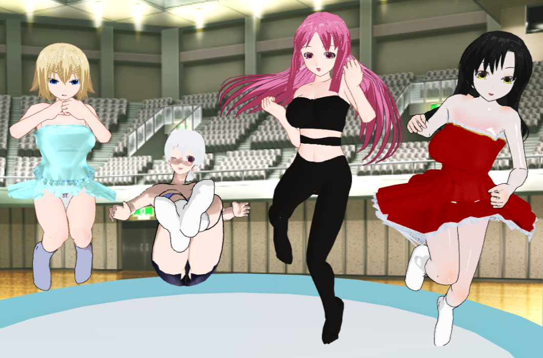 Namaiki Girls Trampoline