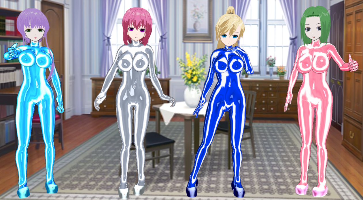 Hitozuma Cosplay Cafe 2 Bodysuits