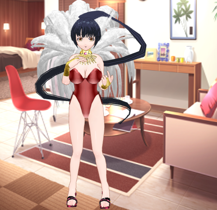 Ren Akizuki Vegas Showgirl