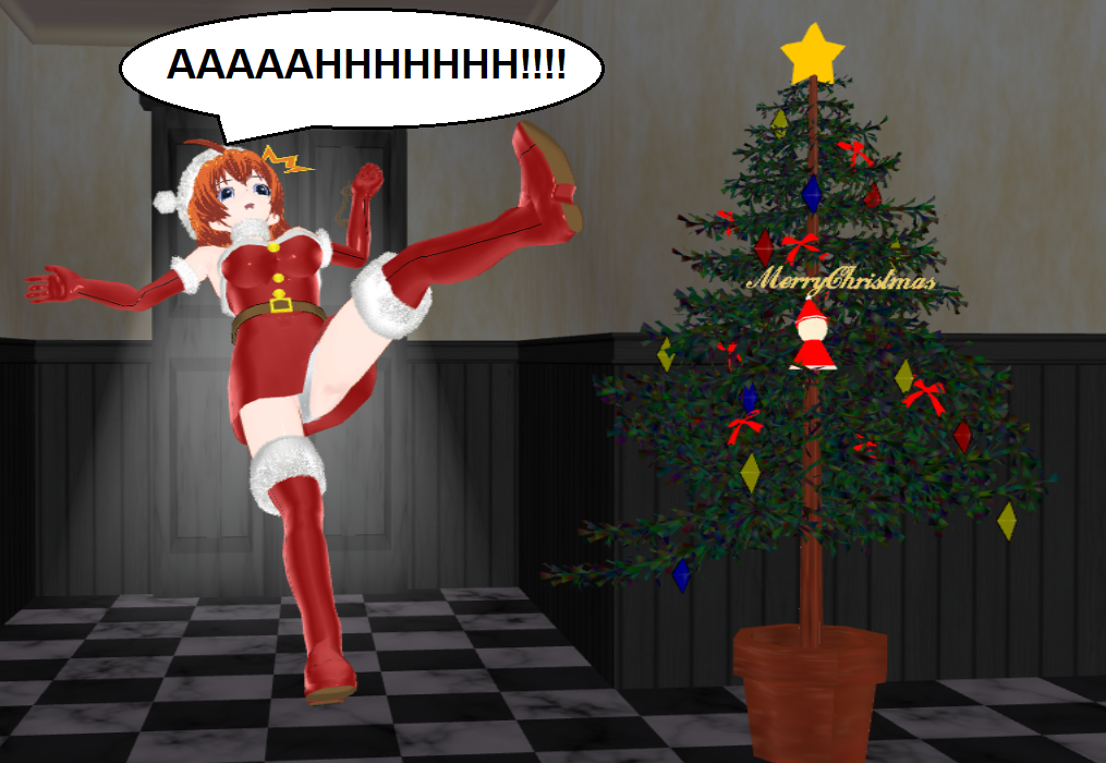 Honoka Nanase Bad Santas Helper