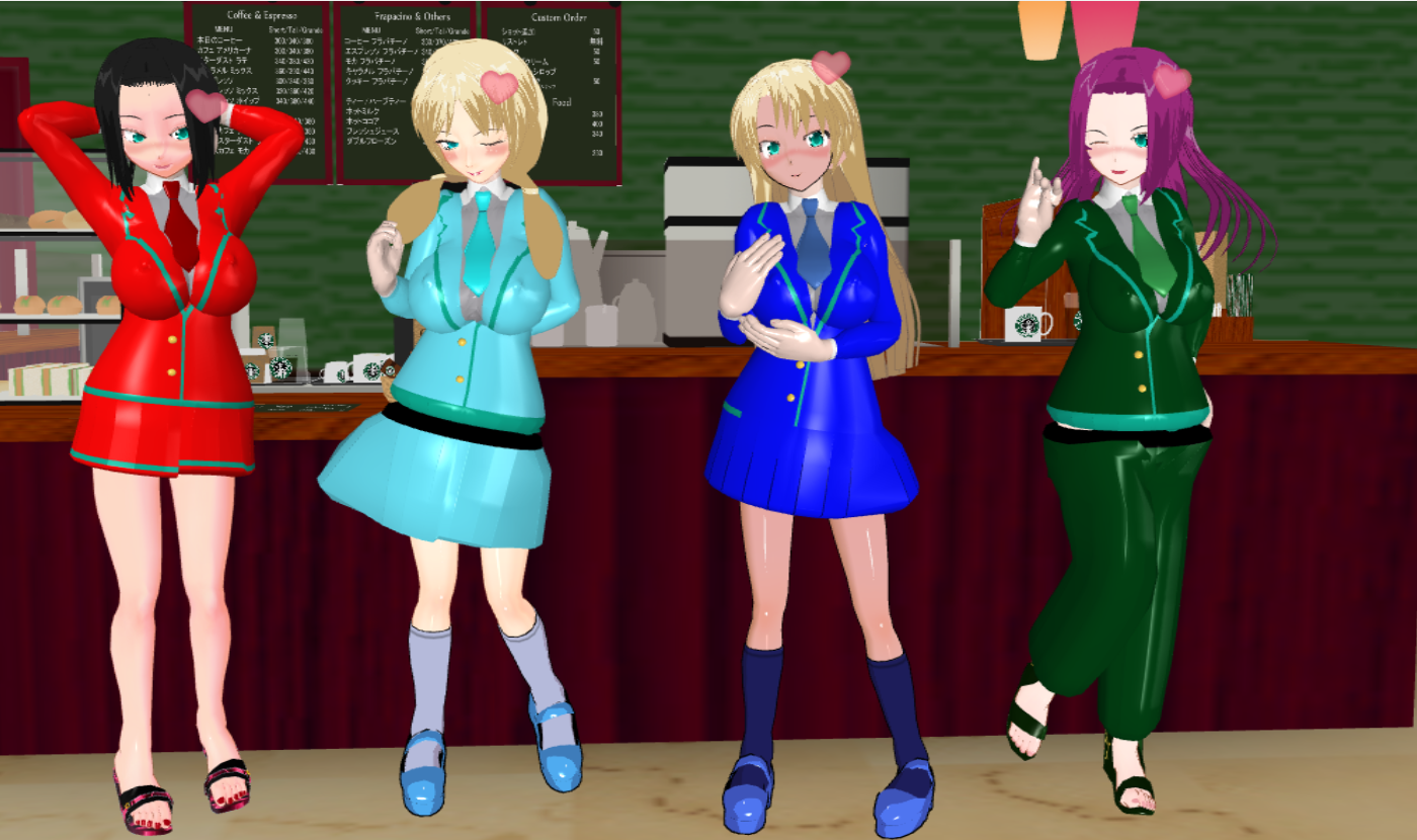 Booty Farm Office Ladies By Quamp On Deviantart 