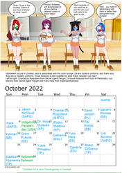 2022 Calendar October