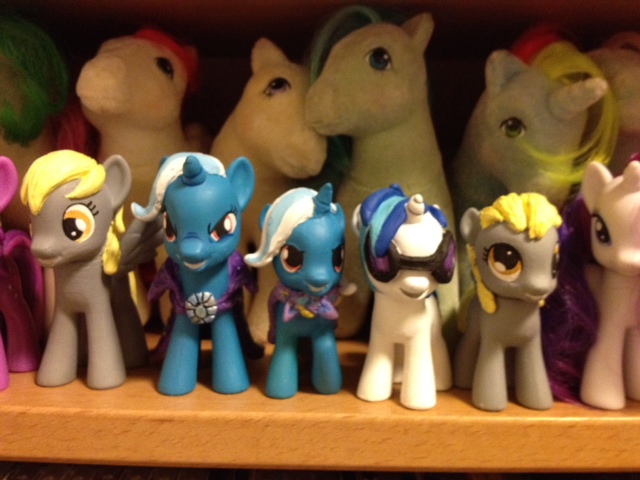 My updated MLPFIM custom pony shelf