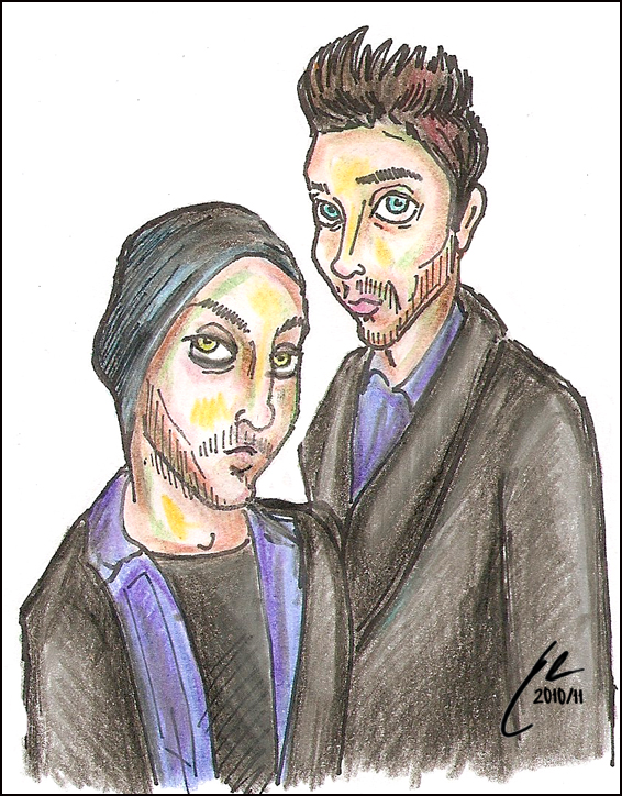 30STM Playing Cards (Art) - Brothers Leto 01