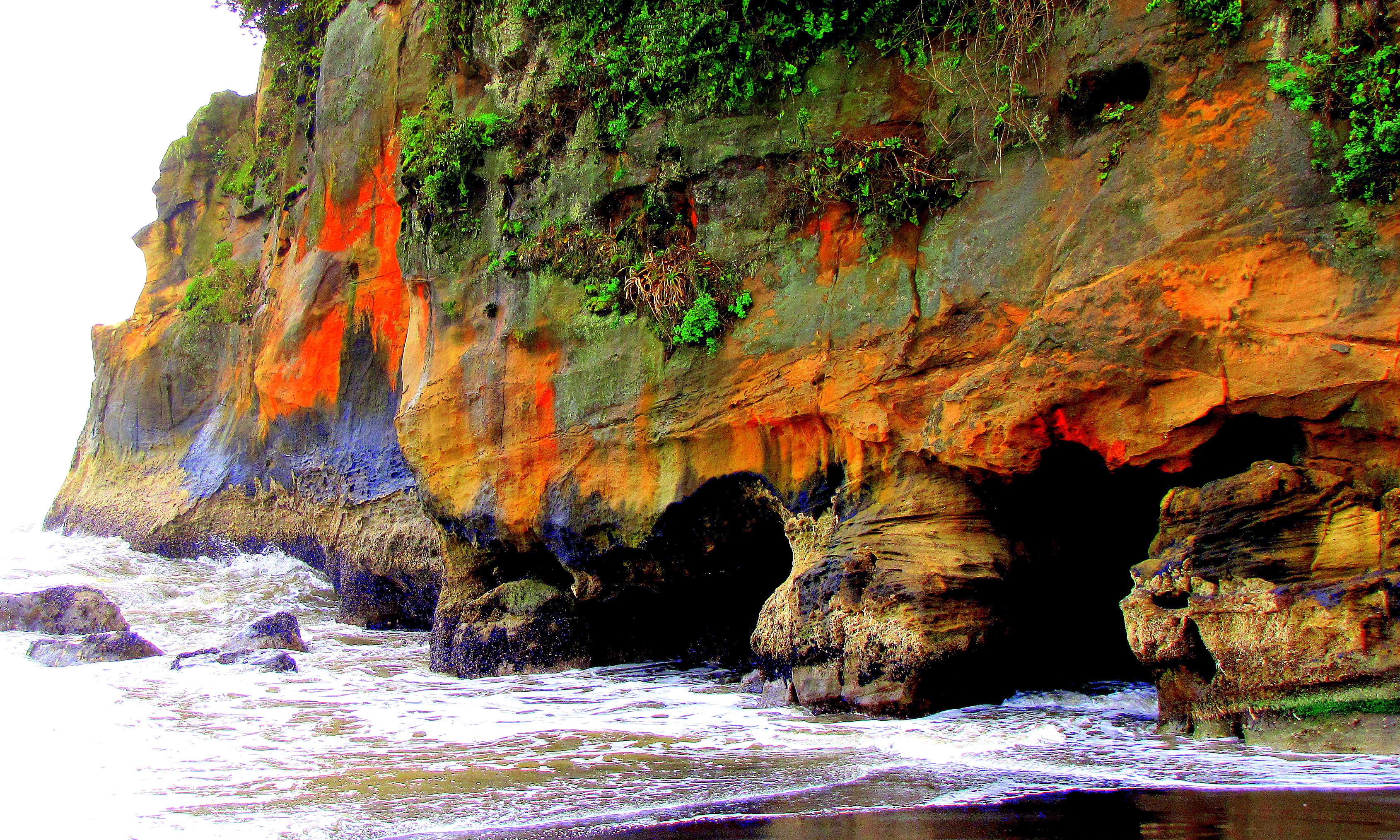 Cuevas de Mar Playa Negra Coronel  15img 1166