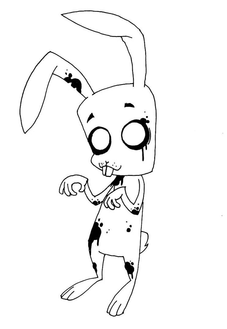 zombie_rabbit by raikunyuufi on DeviantArt