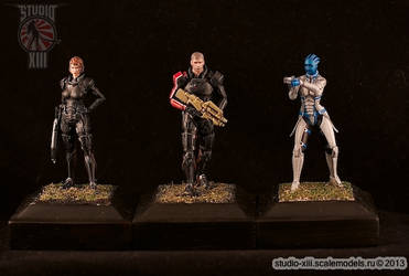 MassEffect miniatures by Michael-XIII