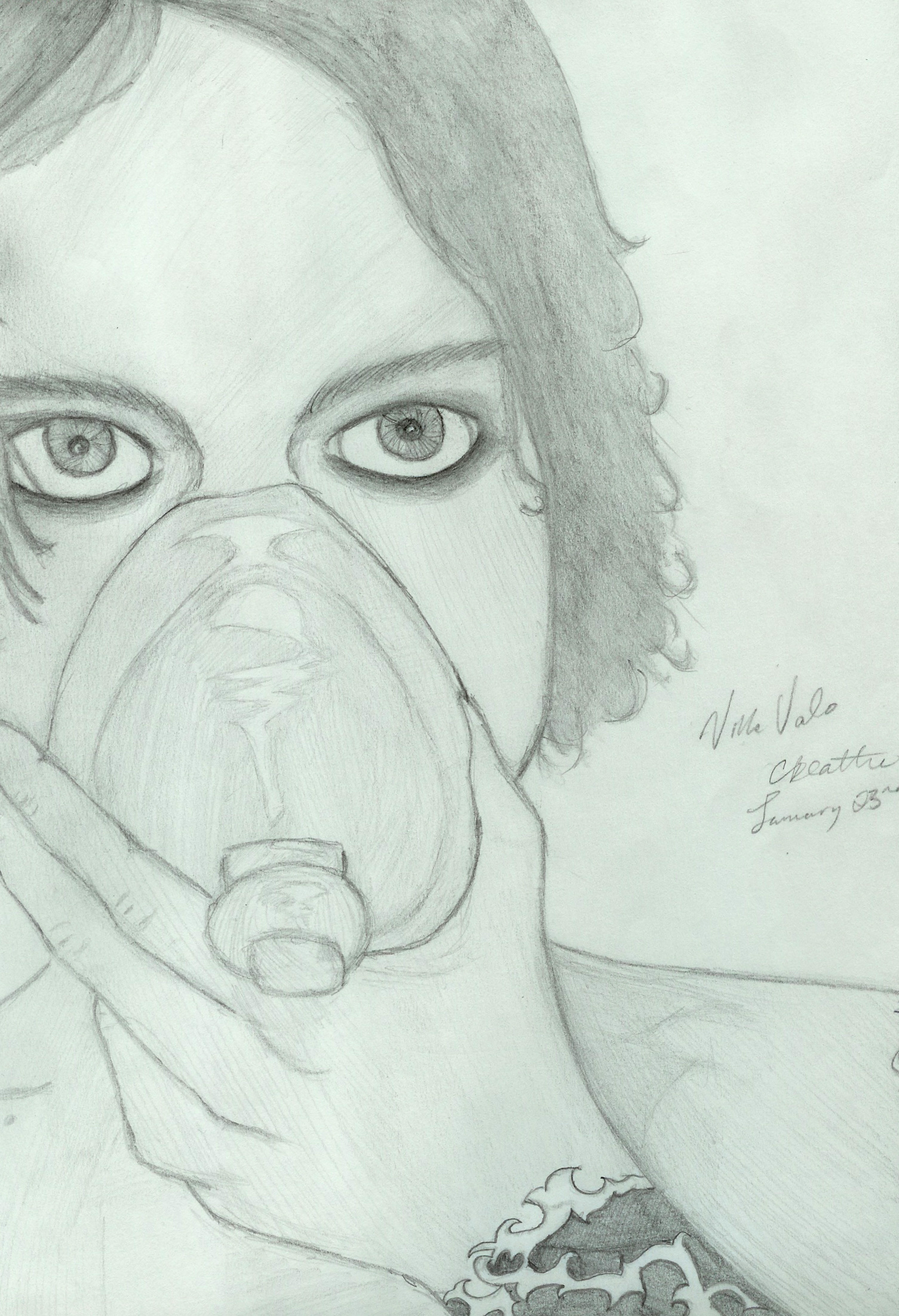 Ville Valo Oxygen Mask