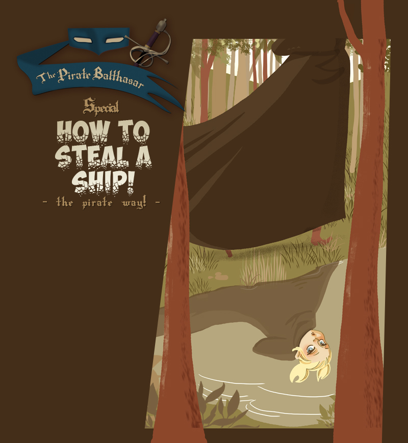 Webcomic - TPB - How to steal a ship - cover