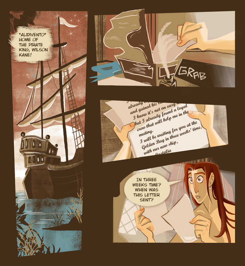 Webcomic - TPB - How to steal a ship - page 2