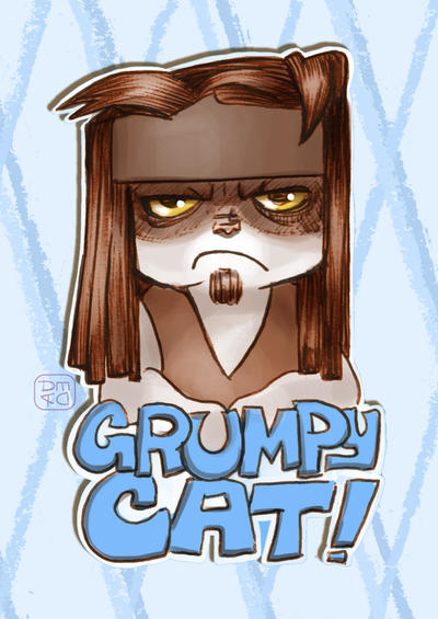 Grumpy Cat Rip Deviantart Grumpy Cat by Dedasaur on DeviantArt