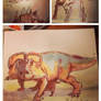Dinosaurs - dawn to extinction sketches