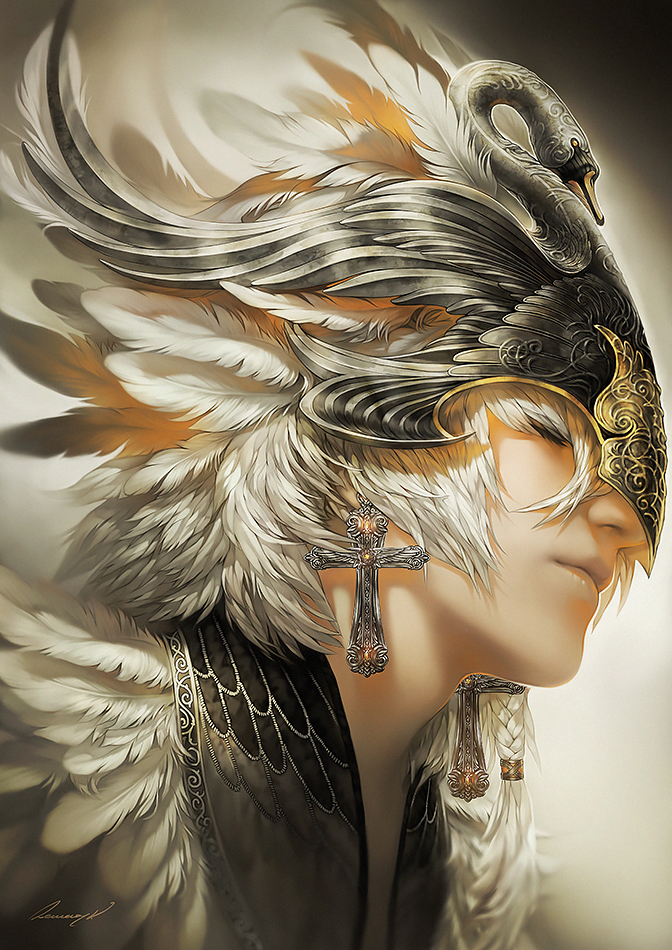 White Swan by Valentina-Remenar White Swan by Valentina-Remenar