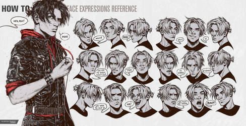HOW TO: Face Expressions Reference