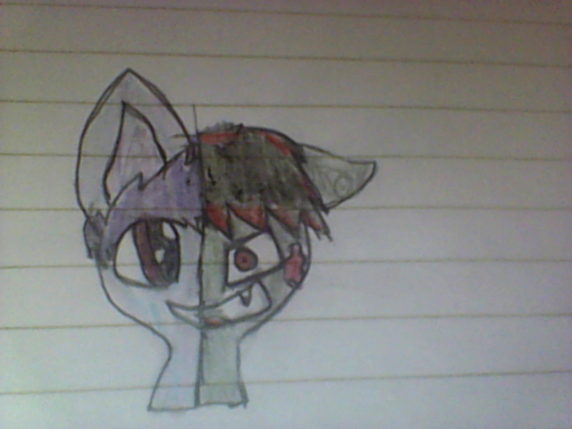 Scary Half And Half Good And Evil Oc By Glitteryfoxx On Deviantart Scary Half And Half Good And Evil Oc By Glitteryfoxx On Deviantart