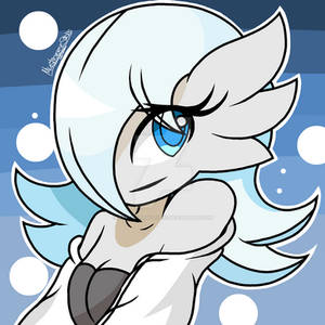 Sexy Gardevoir showing her shoulders