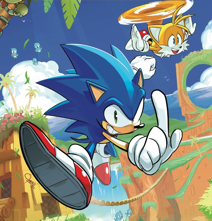 Sonic Archie Comics base - Sonic and Tails by MysticverseSticks on ...