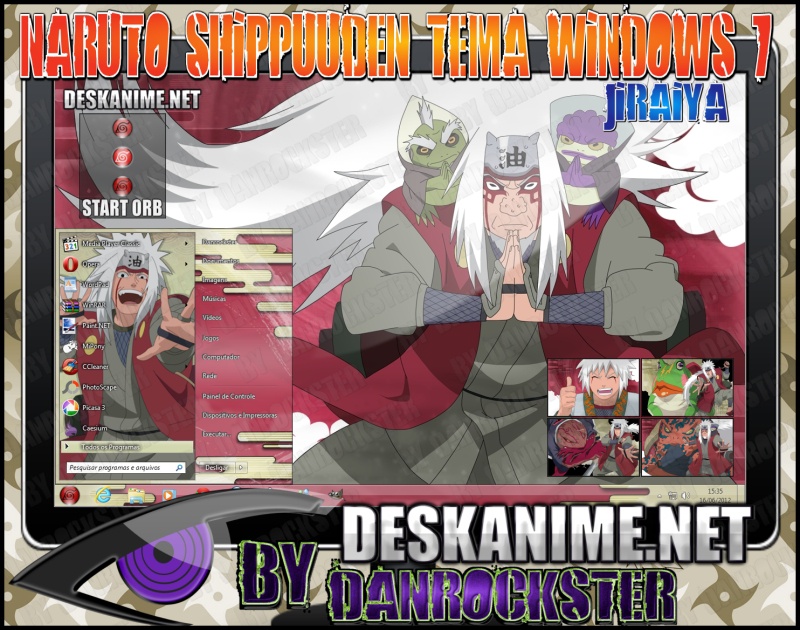 Jiraiya Theme Windows 7